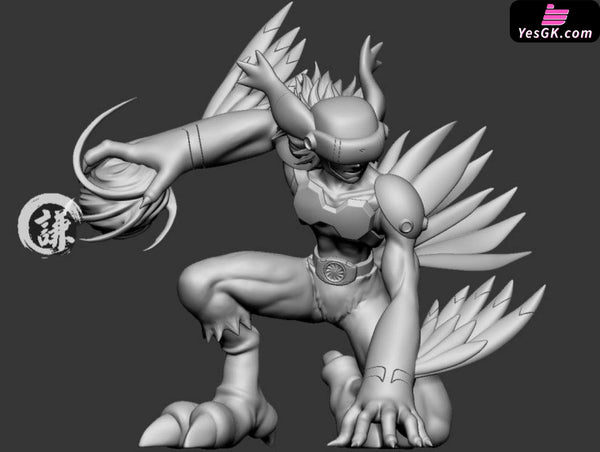Digimon Combined Evolution #2 Silphymon GK Statue - Qiao Wu Mo Wan Studio [In-Stock] - Full Payment - Digimon