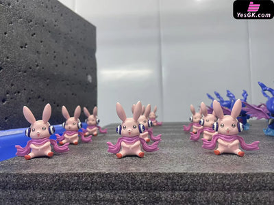 Digimon Cutemon & Cthylla GK Statue - Mei Du Sha Studio [In-Stock] Digimon