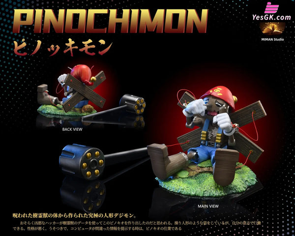 Digimon Dark Master Series Pinochimon Resin Statue - Mi Man Studio [Pre-Order]