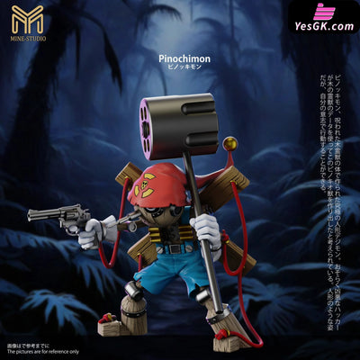Digimon Dark Masters #4 Pinochimon Resin Statue - Mine Studio [Pre-Order]