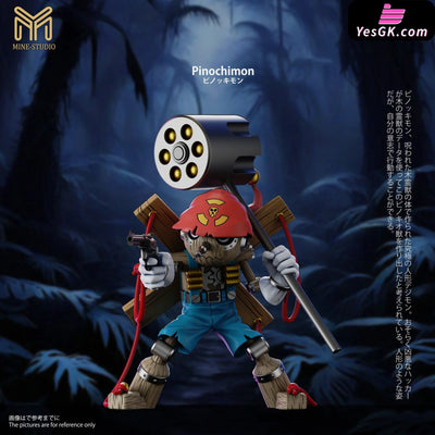 Digimon Dark Masters #4 Pinochimon Resin Statue - Mine Studio [Pre-Order]