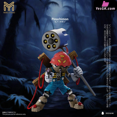 Digimon Dark Masters #4 Pinochimon Resin Statue - Mine Studio [Pre-Order] Deposit / Small Version