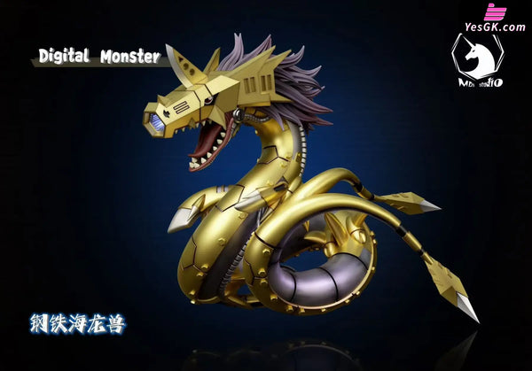 Digimon Dark Masters Metal Seadramon GK Statue - MDS Studio [Pre-Order Closed] Full Payment Digimon