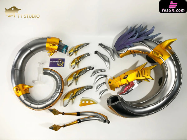 Digimon Dark Masters Series 4th Metal Seadramon Resin Statue - T1 Studio [In-Stock] Digimon