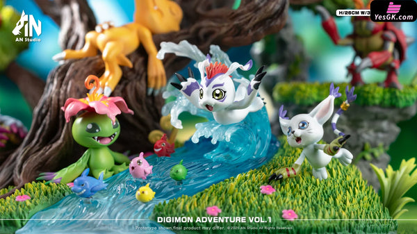 Digimon Digimon Desktop Ecology Series #1 MH GK Statue - AN Studio [In-Stock] - Full Payment - Digimon