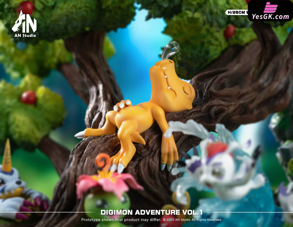 Digimon Digimon Desktop Ecology Series #1 MH GK Statue - AN Studio [In-Stock] - Full Payment - Digimon