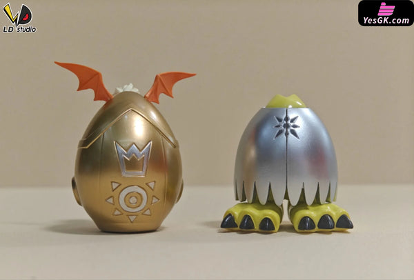 Digimon Digimental of Light Digimental of Hope Angewomon Angemon GK Statue - LD Studio [Pre-Order] Digimon