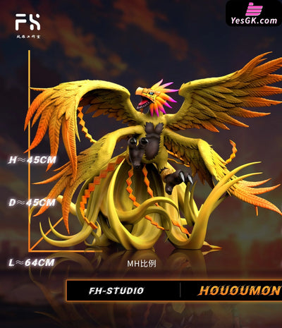 Digimon Digital Monster Hououmon GK Statue - FH Studio [Pre-Order] Deposit / Large scale Digimon