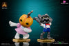 Digimon Digital World Picture Book Series 29Th 30Th Pumpmon & Gottsumon Resin Statue - Miman Studio