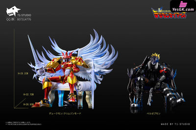 Digimon Dukemon: Crimson Mode Statue - T1 Studio [Pre-Order]