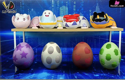 Digimon Eggshell Series #1 Pabumon GK Statue - LD Studio [Pre-Order] Digimon