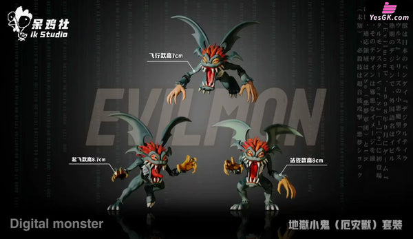 Digimon Evilmon Group 1/20 GK Statue - IK Studio [In-Stock] - Full Payment - Digimon