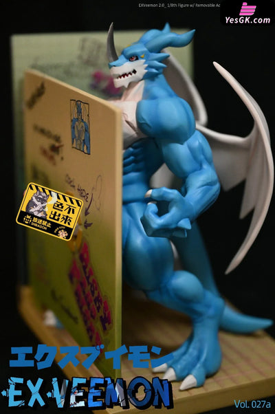 Digimon ExVeemon Resin Statue - Shibadon Studio [In-Stock] Full Payment Digimon