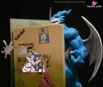 Digimon ExVeemon Resin Statue - Shibadon Studio [In-Stock] Full Payment Digimon
