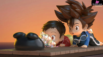 Digimon First Encounter Series Blow Bubbles Botamon Resin Statue - Koko Studio [Pre-Order]