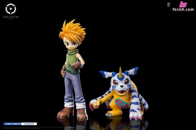 Digimon First Generation Character Series #1 Yamato & Gabumon GK Statue - BACKLIGHTING Studio [Pre-Order] Digimon