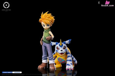 Digimon First Generation Character Series #1 Yamato & Gabumon GK Statue - BACKLIGHTING Studio [Pre-Order] Digimon