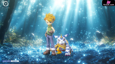 Digimon First Generation Character Series #1 Yamato & Gabumon GK Statue - BACKLIGHTING Studio [Pre-Order] Deposit