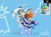 Digimon First Generation Riding Posture #6 #7 Angemon & Takeru and Angewomon & Kari pop GK Statue - DMX Studio