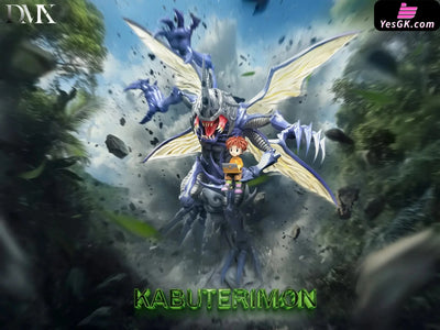 Digimon First Generation Riding Posture Series #5 Kabuterimon & Izumi Kōshirō MH GK Statue - DMX Studio [Pre-Order]