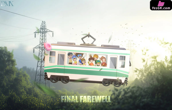 Digimon First Generation Train GK Statue - DMX Studio [Pre-Order] Digimon