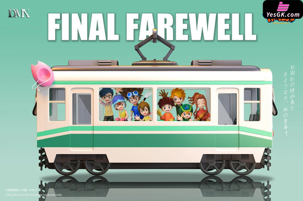 Digimon First Generation Train GK Statue - DMX Studio [Pre-Order] Deposit / B Digimon