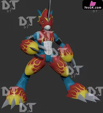Digimon Flaremon GK Statue - DT Studio [Pre-Order] Deposit Digimon