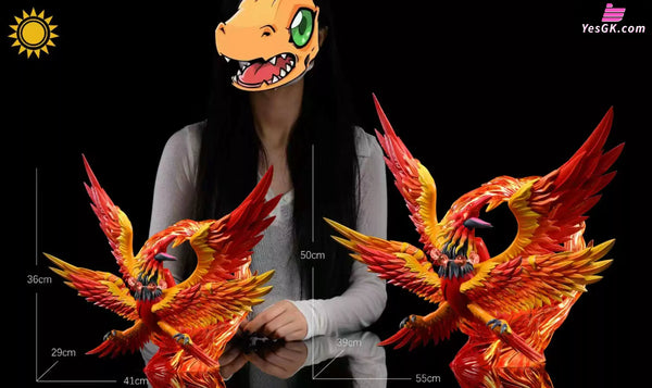 Digimon Four Holy Beasts Series #3 Zhuqiaomon GK Statue - Sun Toys Studio [In-Stock] - Full Payment / Small Size