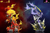 Digimon Frontier Agnimon & Wolfmon GK Statue - T1 Studio [In-Stock] - Full Payment - Digimon