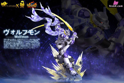Digimon Frontier Agnimon & Wolfmon GK Statue - T1 Studio [In-Stock] - Full Payment - Digimon