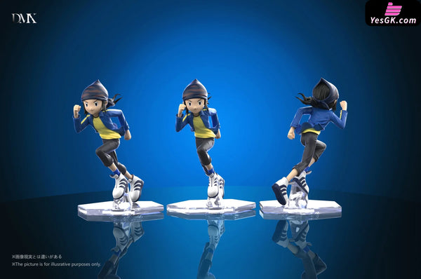 Digimon Frontier Protagonists Running Set GK Statue - DMX Studio [Pre-Order] Digimon