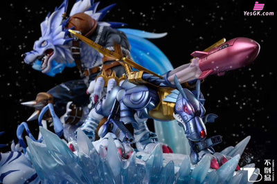 Digimon Gabumon Evolution Series Resin Statue - Tumbler Studio [In Stock]
