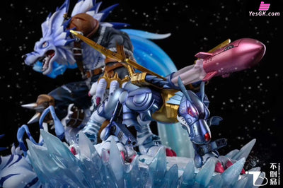 Digimon Gabumon Evolution Series Resin Statue - Tumbler Studio [In Stock]