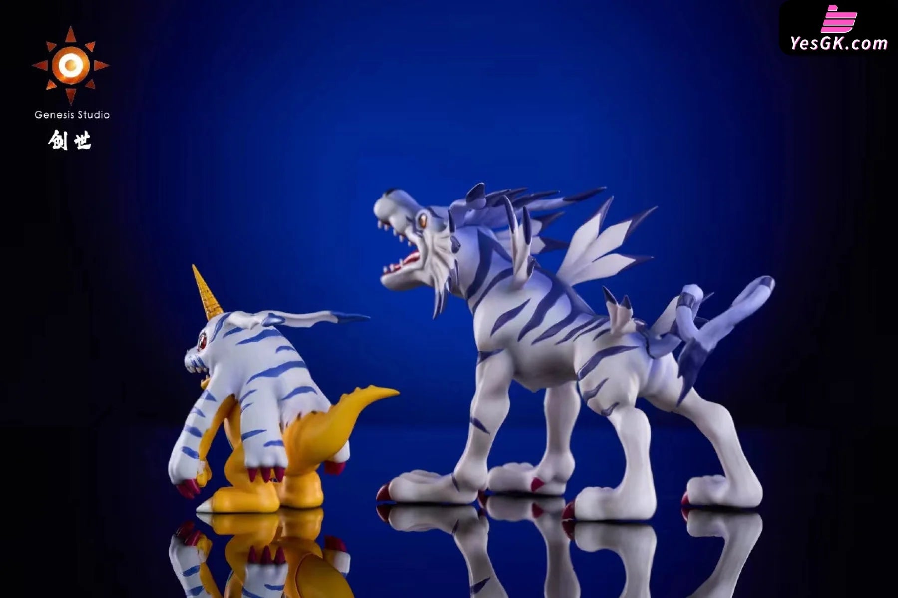 Digimon Gabumon Garurumon Resin Statue - Genesis Studio [Pre-Order]