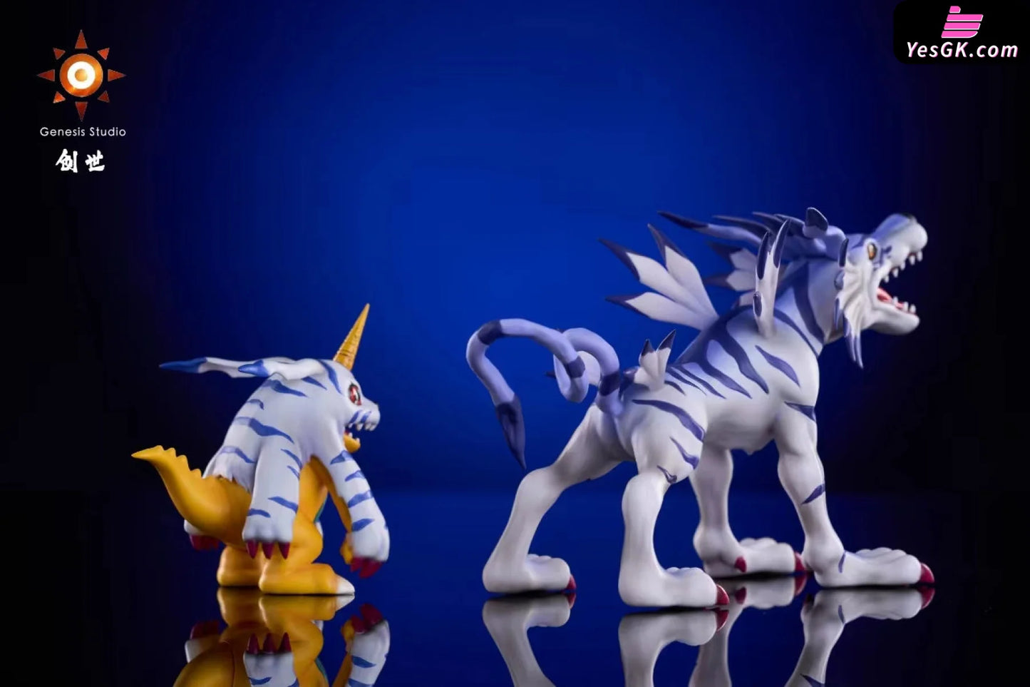 Digimon Gabumon Garurumon Resin Statue - Genesis Studio [Pre-Order]