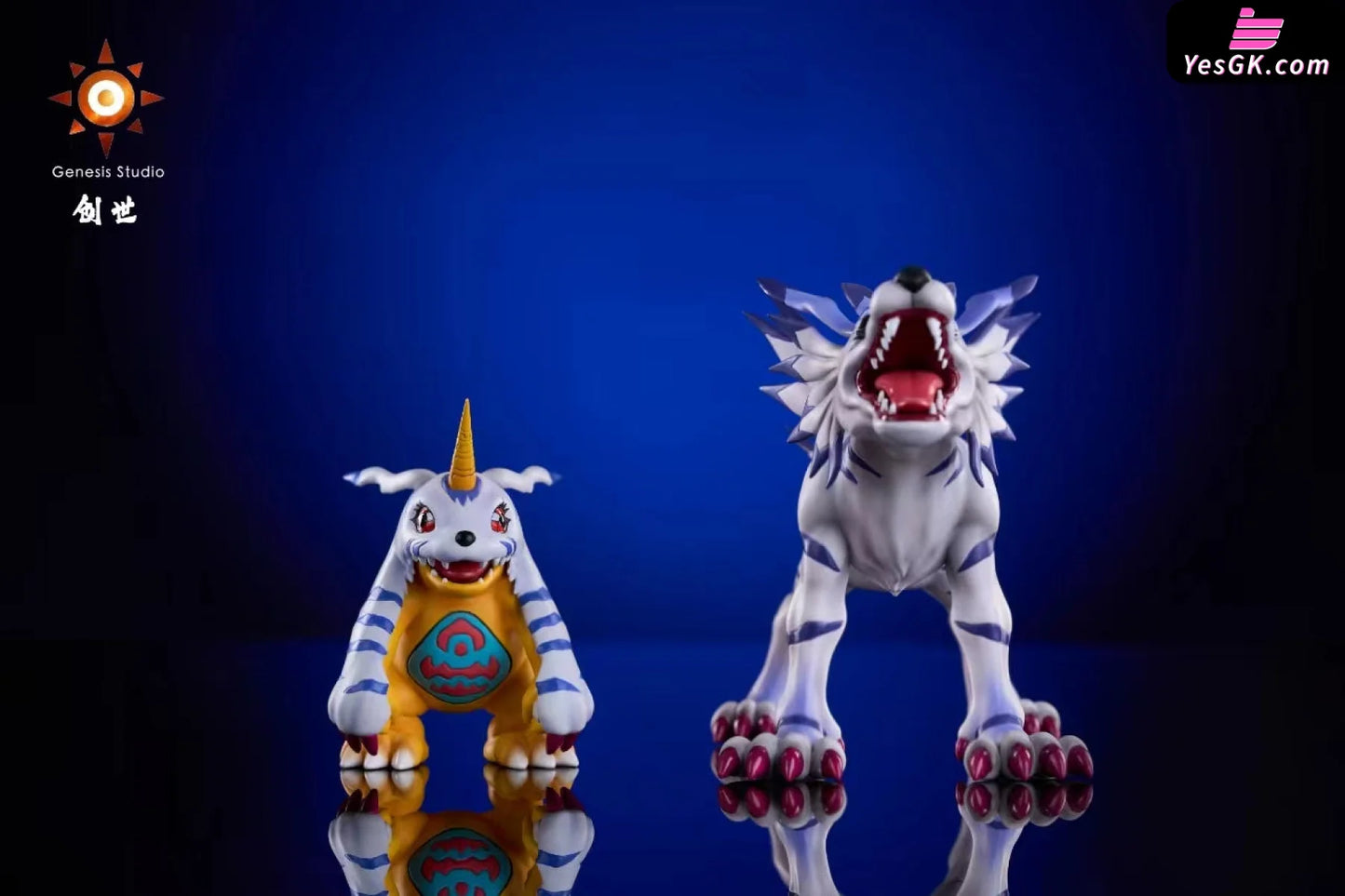 Digimon Gabumon Garurumon Resin Statue - Genesis Studio [Pre-Order]