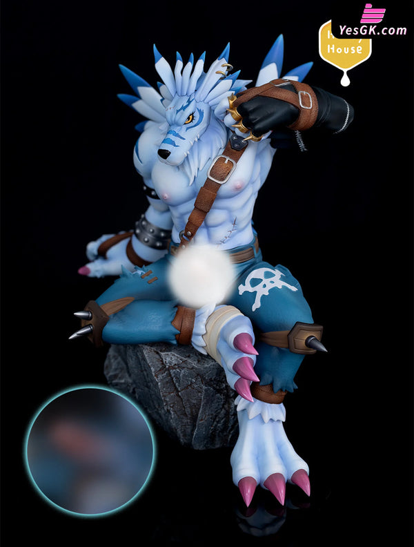 Digimon Garurumon GK Statue - Honey House Studio [In-Stock] - Full Payment - Digimon