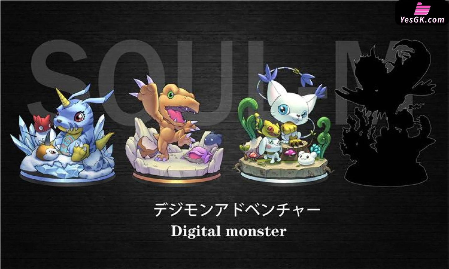 Digimon Gatomon Evolution Resin Statue - Soul M Studio [In Stock]