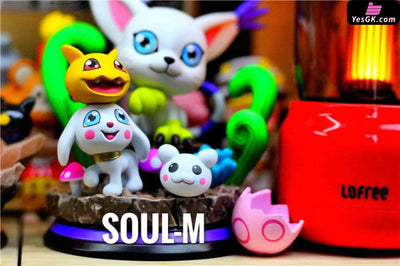Digimon Gatomon Evolution Resin Statue - Soul M Studio [In Stock]