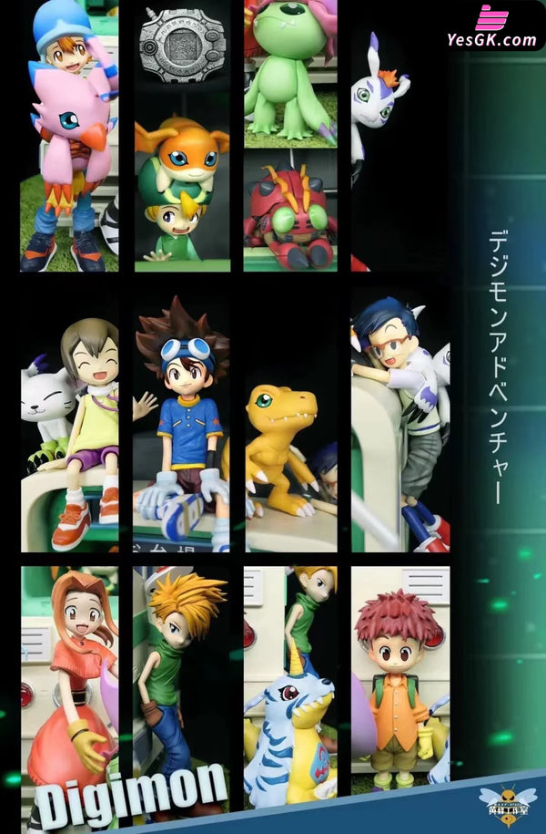 Digimon Generation1 Characters 1/10 GK Statue - Wasp Studio [In-Stock] - Full Payment - Digimon