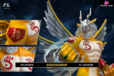 Digimon Goddramon 1/4 GK Statue - FH Studio [Pre-Order] - Digimon