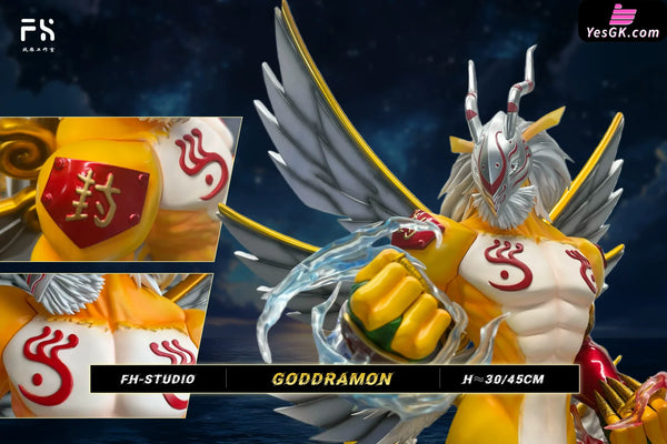 Digimon Goddramon 1/4 GK Statue - FH Studio [Pre-Order] - Digimon