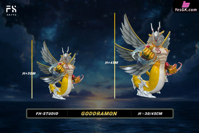 Digimon Goddramon 1/4 GK Statue - FH Studio [Pre-Order] - Deposit / Small Scale - Digimon