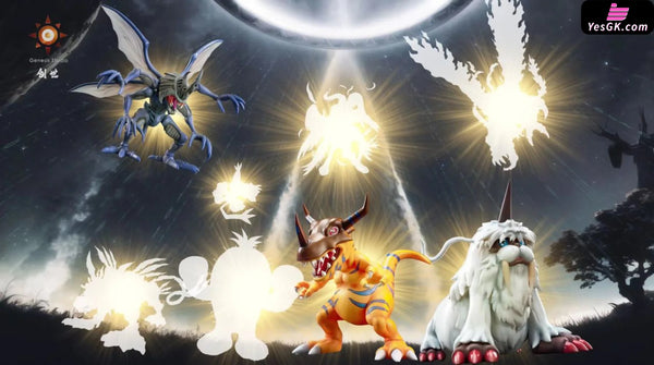 Digimon Gomamon & Ikkakumon GK Statue - Genesis Studio [In-Stock] - Full Payment - Digimon