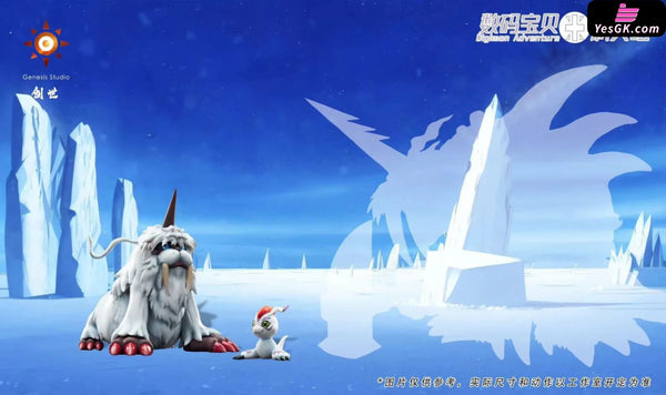 Digimon Gomamon & Ikkakumon GK Statue - Genesis Studio [In-Stock] - Full Payment - Digimon