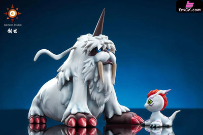 Digimon Gomamon & Ikkakumon GK Statue - Genesis Studio [In-Stock] - Full Payment - Digimon
