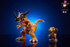 Digimon Greymon & Agumon Resin Statue - Genesis Studio [Pre-Order]