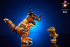 Digimon Greymon & Agumon Resin Statue - Genesis Studio [Pre-Order]