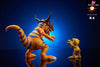 Digimon Greymon & Agumon Resin Statue - Genesis Studio [Pre-Order]