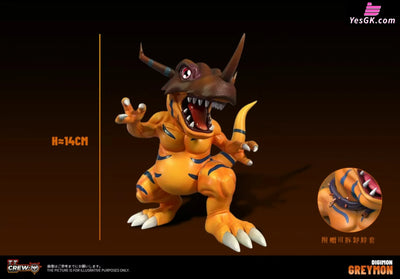 Digimon Greymon & Greymon (Blue) GK Statue - TT Studio [Pre-Order] Digimon